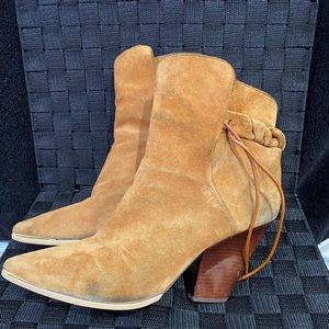 Authentic Tory Burch Lilia Scrunch Bootie